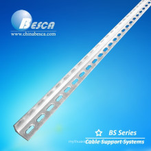 Galvanized Slotted Angle Bracket for Wall Support China Besca